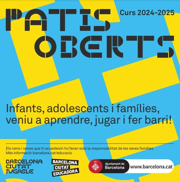 Patis oberts barcelona