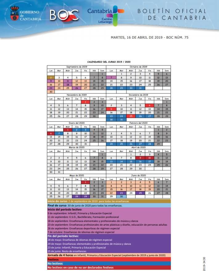 Calendario Escolar Sep Baja California Sur