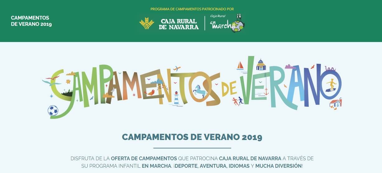 campamentos caja rural de navarra 2019