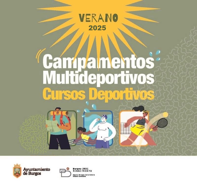 campamentos multideportivos del ayuntamiento de burgos verano 2025